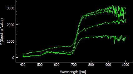 Spectral Curves - Shrub Calluna Vulgaris in 4 Months